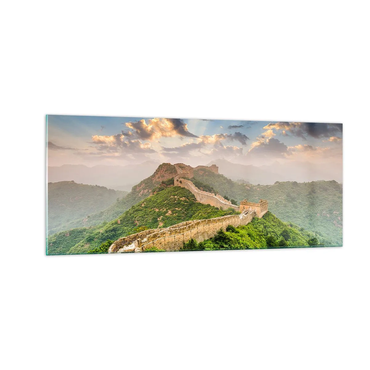 Glasbild - Bild auf glas - Ewige Größe - 100x40 cm