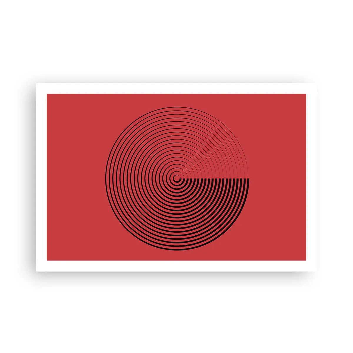 Poster - Kreisbewegung - 91x61 cm