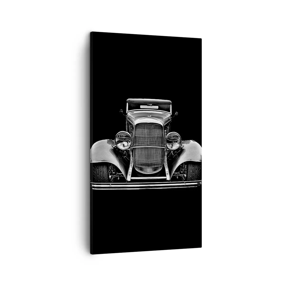 Bild auf Leinwand - Leinwandbild - Wahrer Gentleman - 45x80 cm