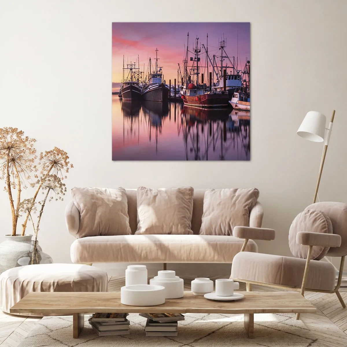 Bild auf Leinwand - Leinwandbild - Vor dem nächsten Tag - 40x40 cm