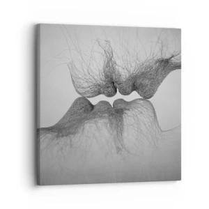 Bild auf Leinwand - Leinwandbild - Kuss des Windes - 30x30 cm