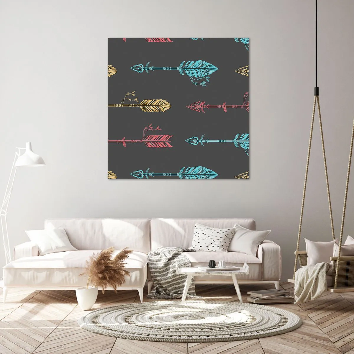 Bild auf Leinwand - Leinwandbild - In der Verordnung - 50x50 cm