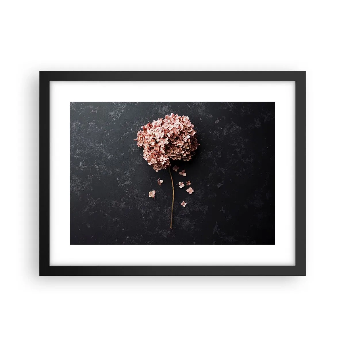 Poster in einem schwarzem Rahmen - Wirklich romantisches Zeichen - 40x30 cm