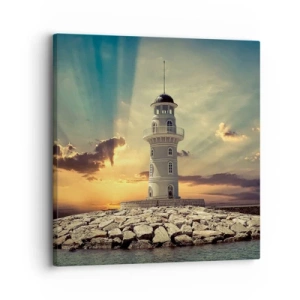 Bild auf Leinwand - Leinwandbild - Licht - Gut - Schönheit - 30x30 cm