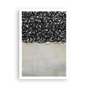 Poster - Turbulente Abstraktion - 70x100 cm