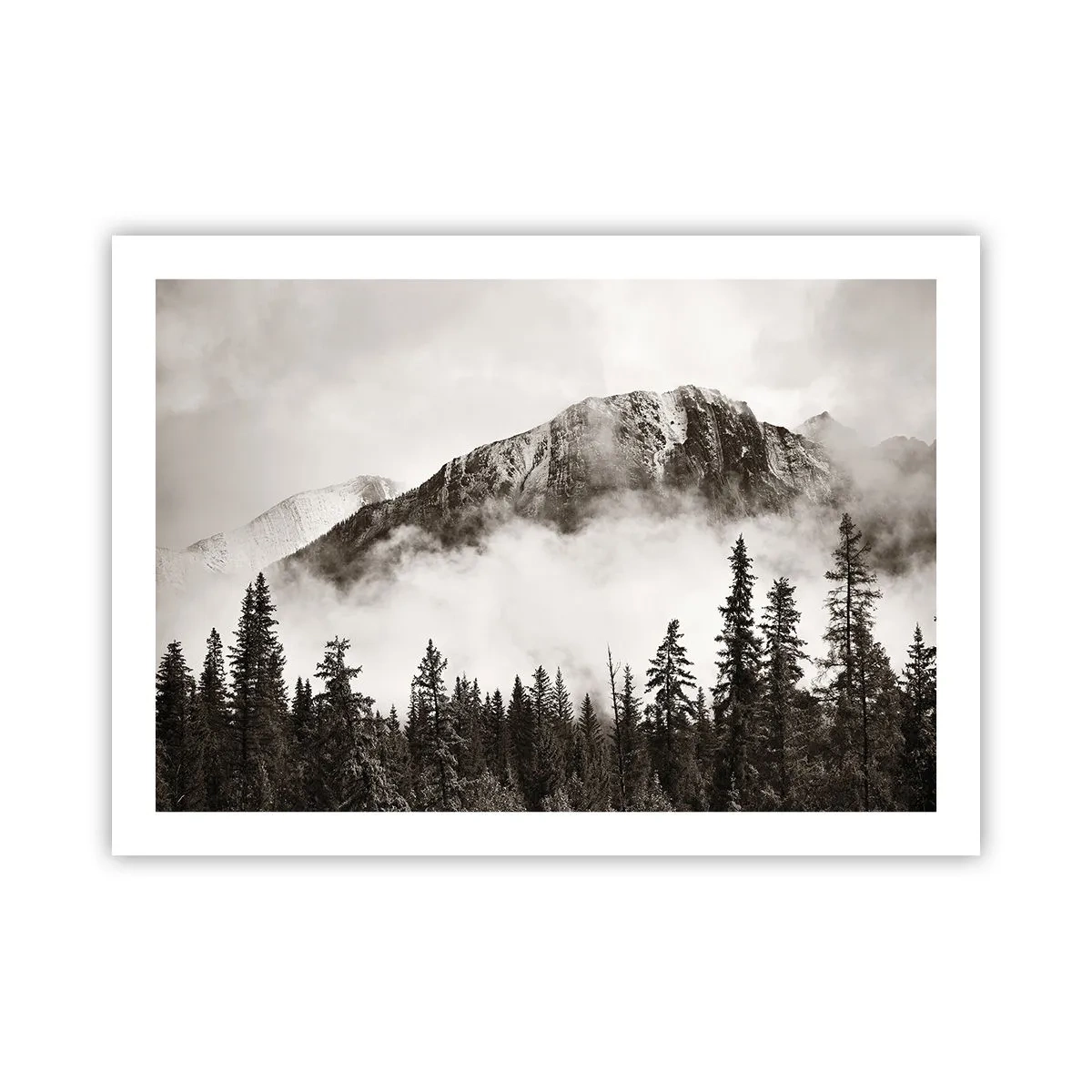 Poster - Lineal aus Granit - 70x50 cm