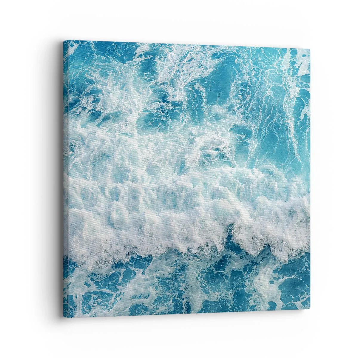 Bild auf Leinwand - Leinwandbild - Freudig und springend - 30x30 cm