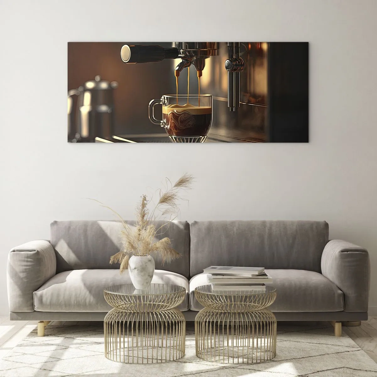 Glasbild - Bild auf glas - Sinnliche Mischung - 100x40 cm