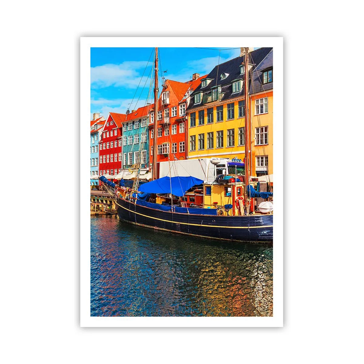 Poster - Fröhlicher Kai - 70x100 cm