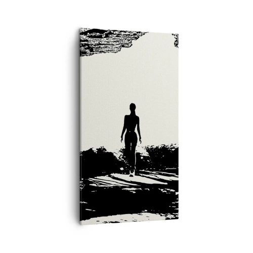 Bild auf Leinwand - Leinwandbild - Neuer Blick - 45x80 cm