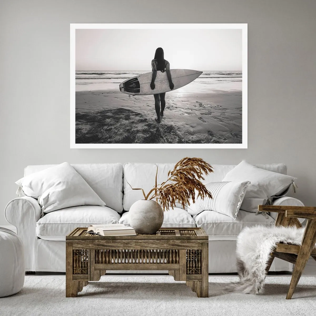 Poster - Die Tochter der Meereswelle - 70x50 cm