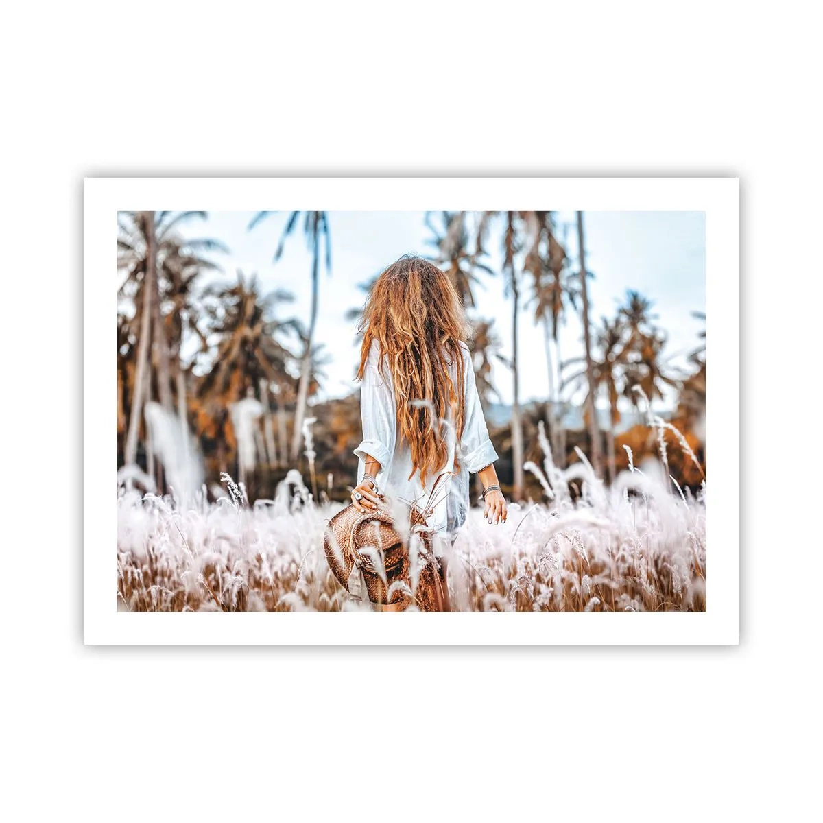 Poster - Geboren aus Grasflaum - 70x50 cm