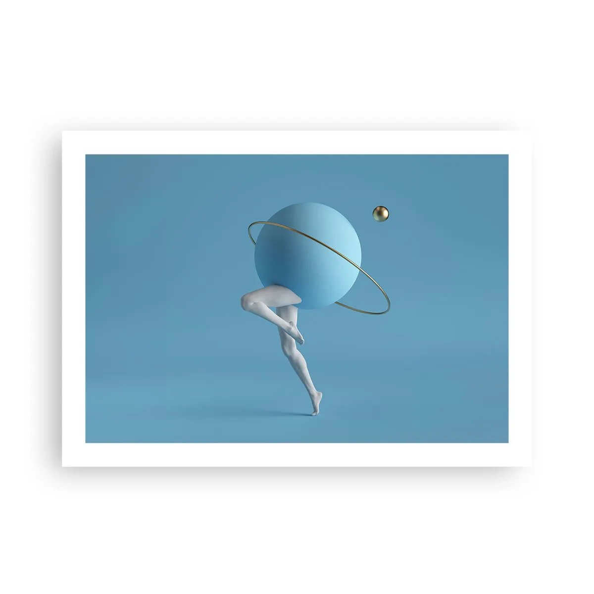 Poster - Und die Planeten spielen verrückt - 70x50 cm