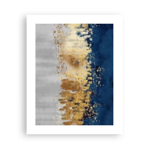 Poster - Moderne Komposition mit Glanz - 40x50 cm