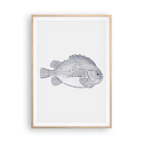 Poster in einem Rahmen aus heller Eiche - Für das Album des Naturforschers - 70x100 cm