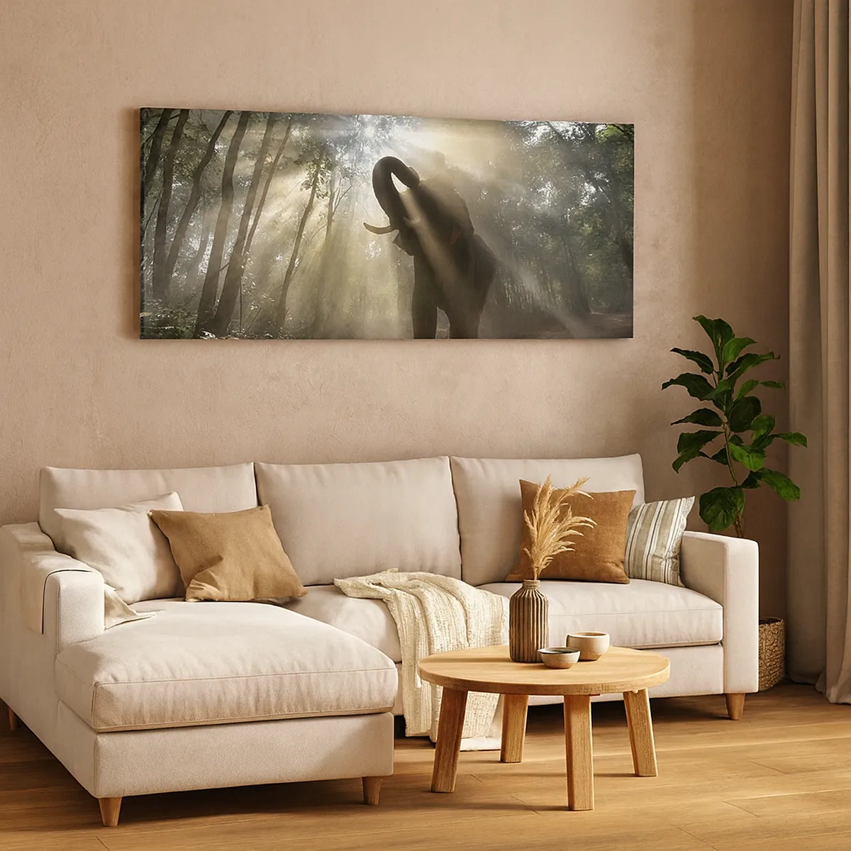 Bild auf Leinwand - Leinwandbild - Unter dem Glücksstern - 30x30 cm