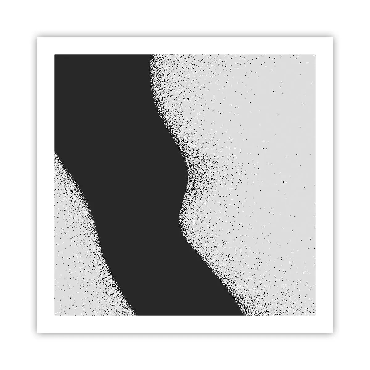 Poster - Flüssiges Gleichgewicht - 60x60 cm