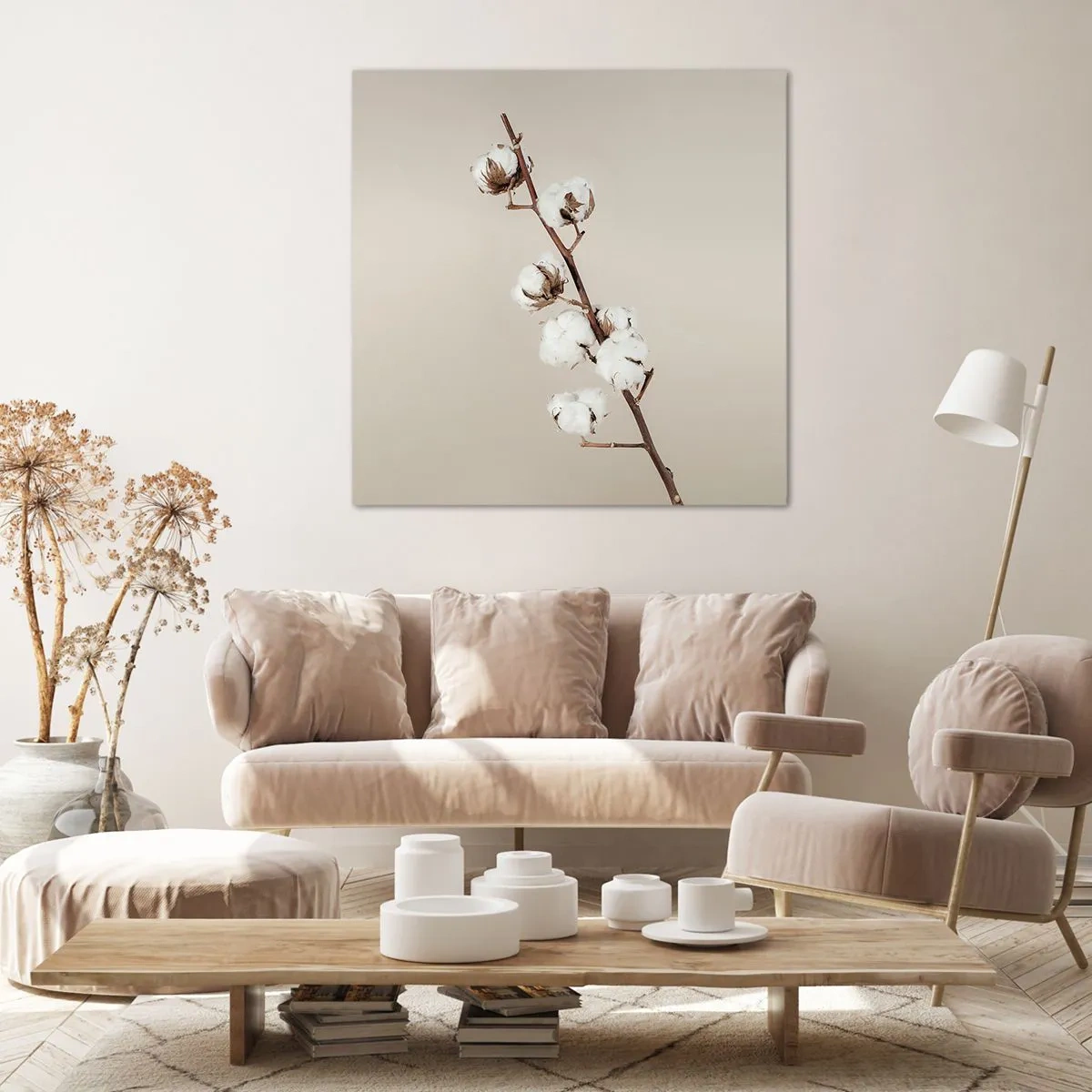 Bild auf Leinwand - Leinwandbild - An der Quelle der Weichheit - 40x40 cm