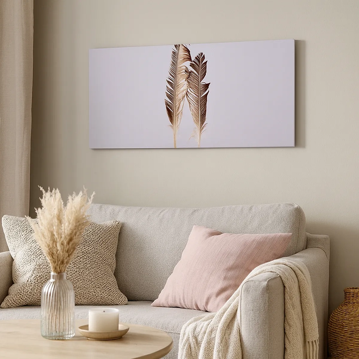 Bild auf Leinwand - Leinwandbild - Gegen das Nichts - 30x30 cm