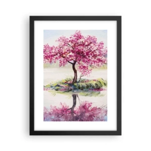 Poster in einem schwarzem Rahmen - Der Ritus des Frühlings - 30x40 cm