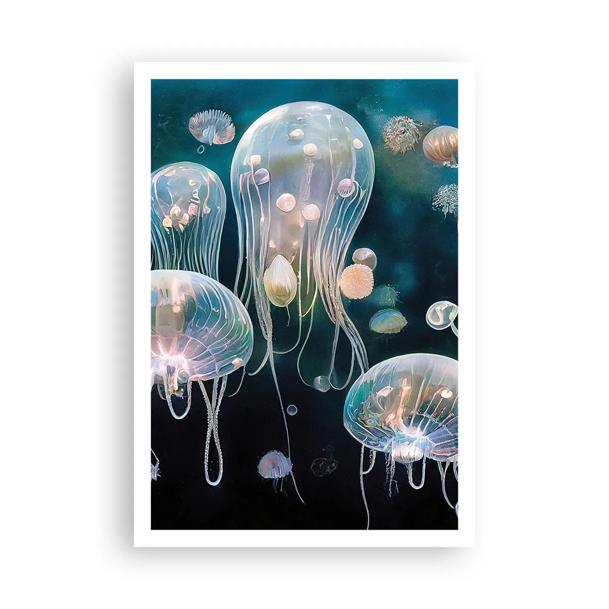 Poster - Unterwasserball - 70x100 cm