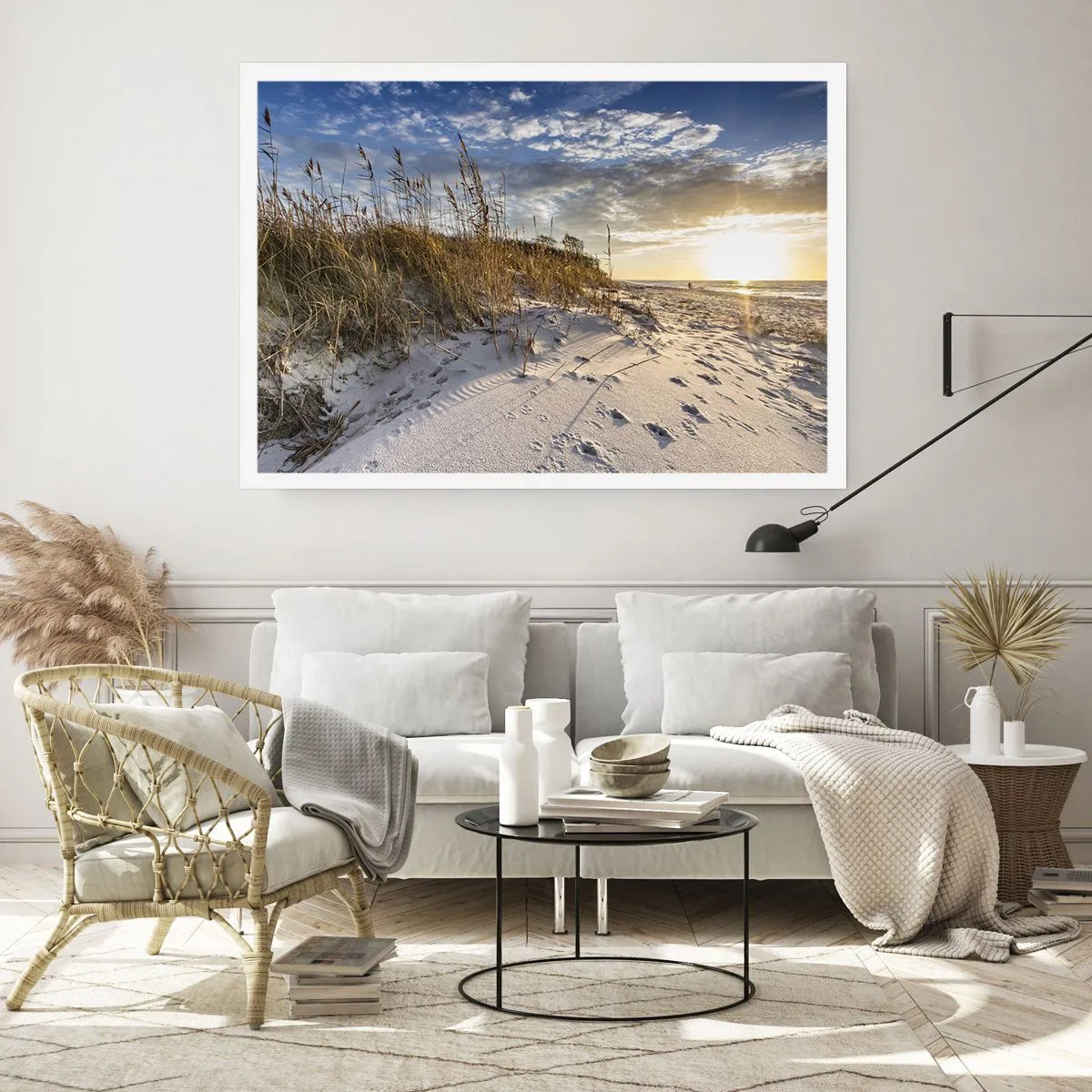 Poster - Einladung zu einem Spaziergang - 70x50 cm