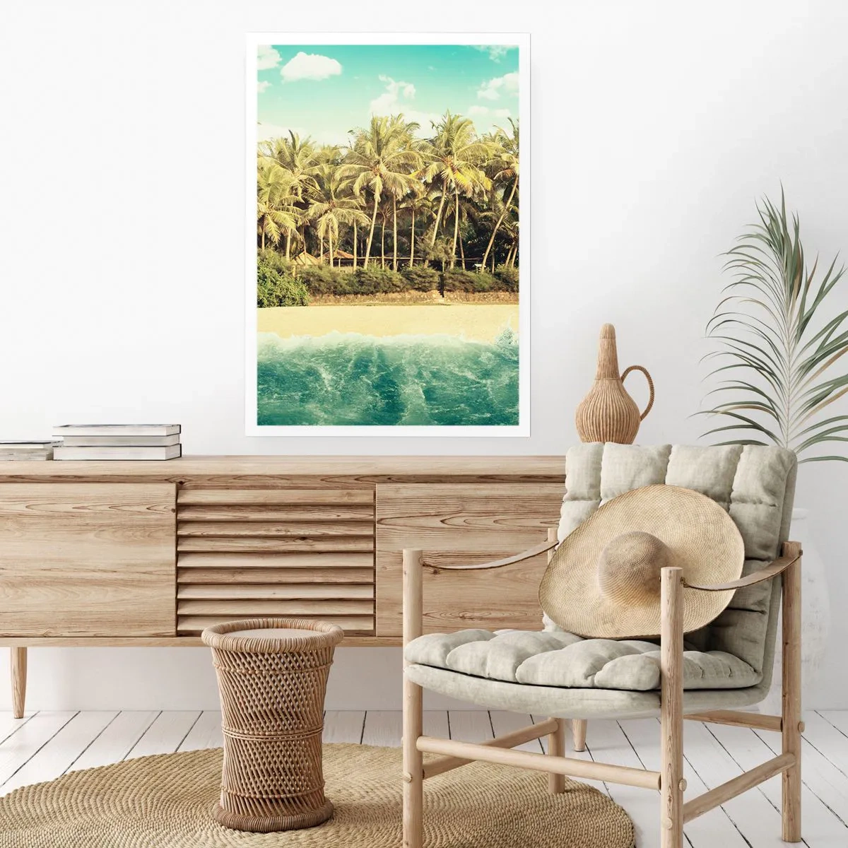 Poster - Wie wäre es hier? - 61x91 cm