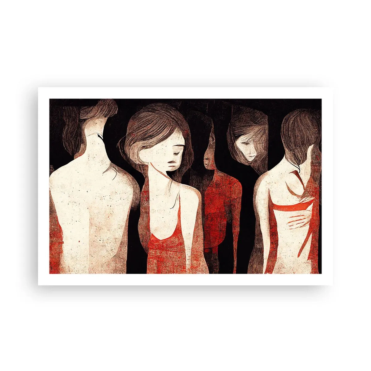 Poster - Madonnen der Dunkelheit - 91x61 cm