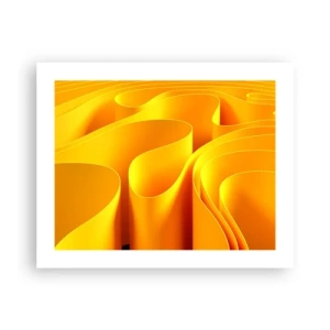Poster - Wie Sonnenwellen - 50x40 cm