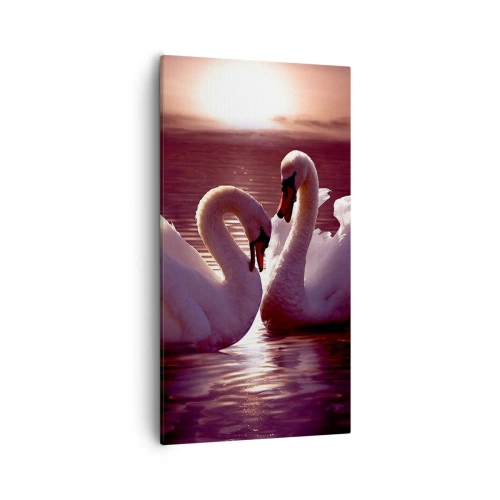 Bild auf Leinwand - Leinwandbild - Bis der Tod uns scheidet - 55x100 cm