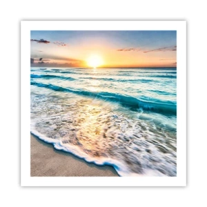 Poster - Ein Blick lohnt sich - 60x60 cm