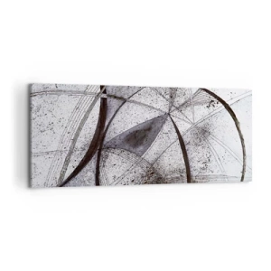 Bild auf Leinwand - Leinwandbild - Futuristische Fantasie - 100x40 cm