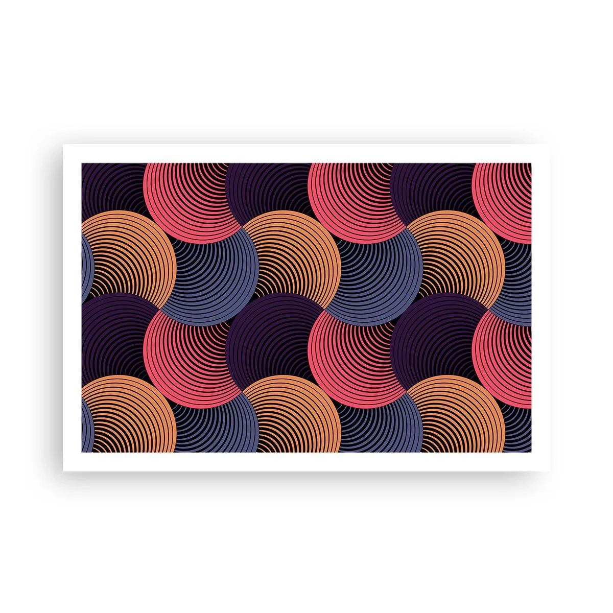 Poster - Im kreisenden Rhythmus - 91x61 cm