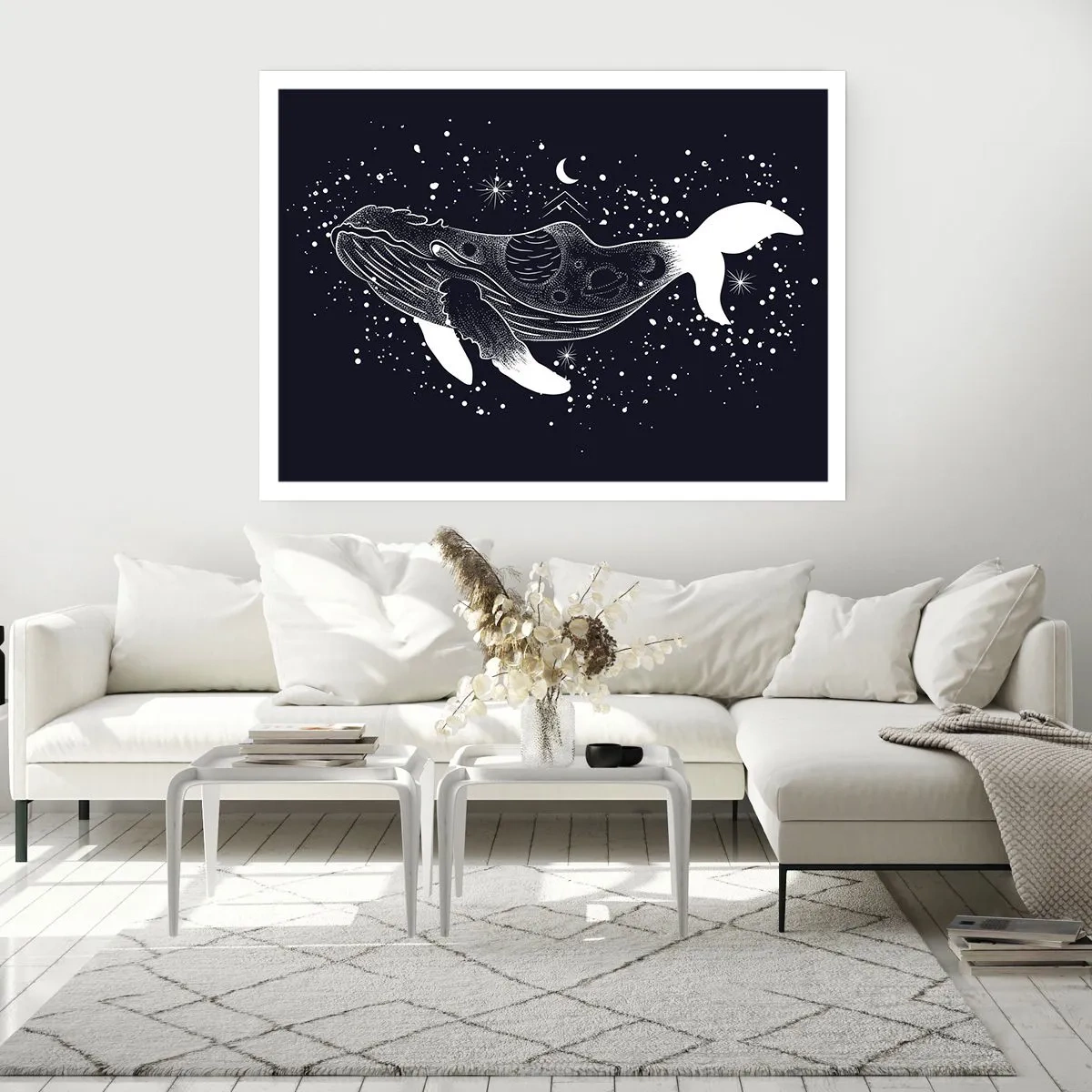 Poster - Im Ozean des Universums - 40x30 cm