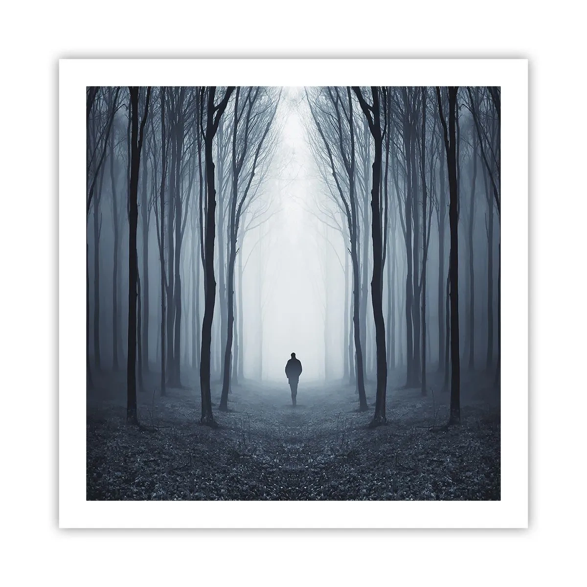 Poster - Alles einfach und übersichtlich - 60x60 cm