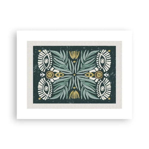 Poster - Wie ein Volksausschnitt - 40x30 cm