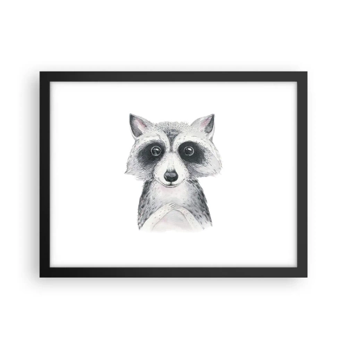 Poster in einem schwarzem Rahmen - Ein Moment zum Bewegen - 40x30 cm