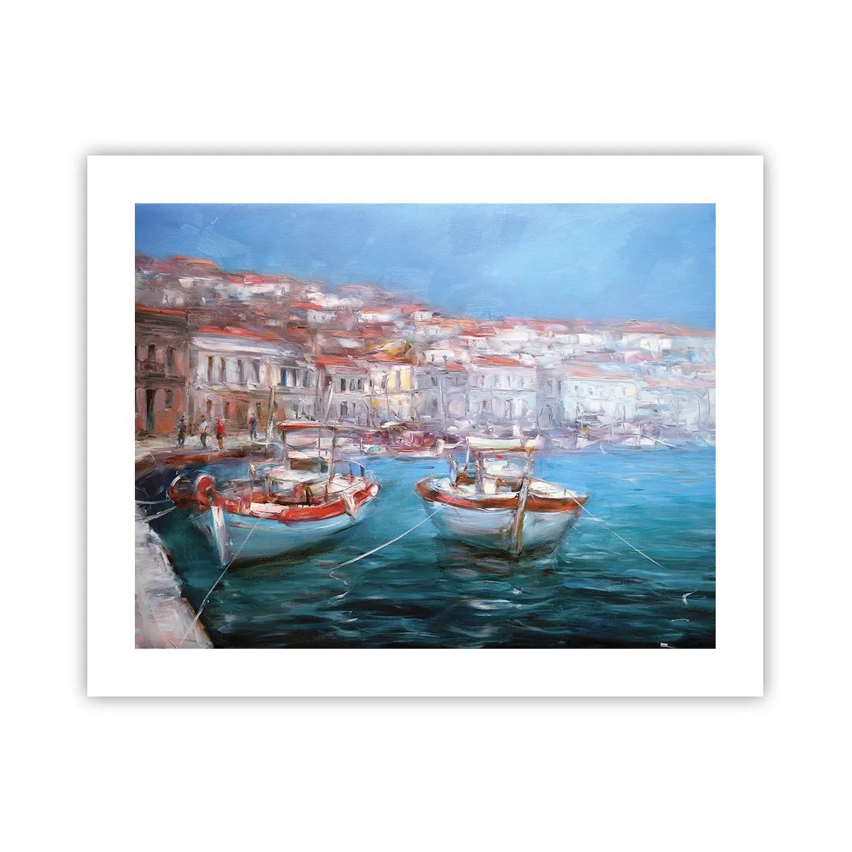 Poster - Italienische Bucht - 50x40 cm