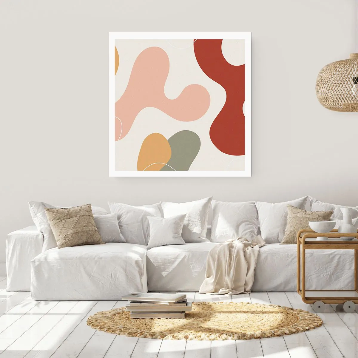Poster - Kringel oder Schnörkel? - 50x50 cm