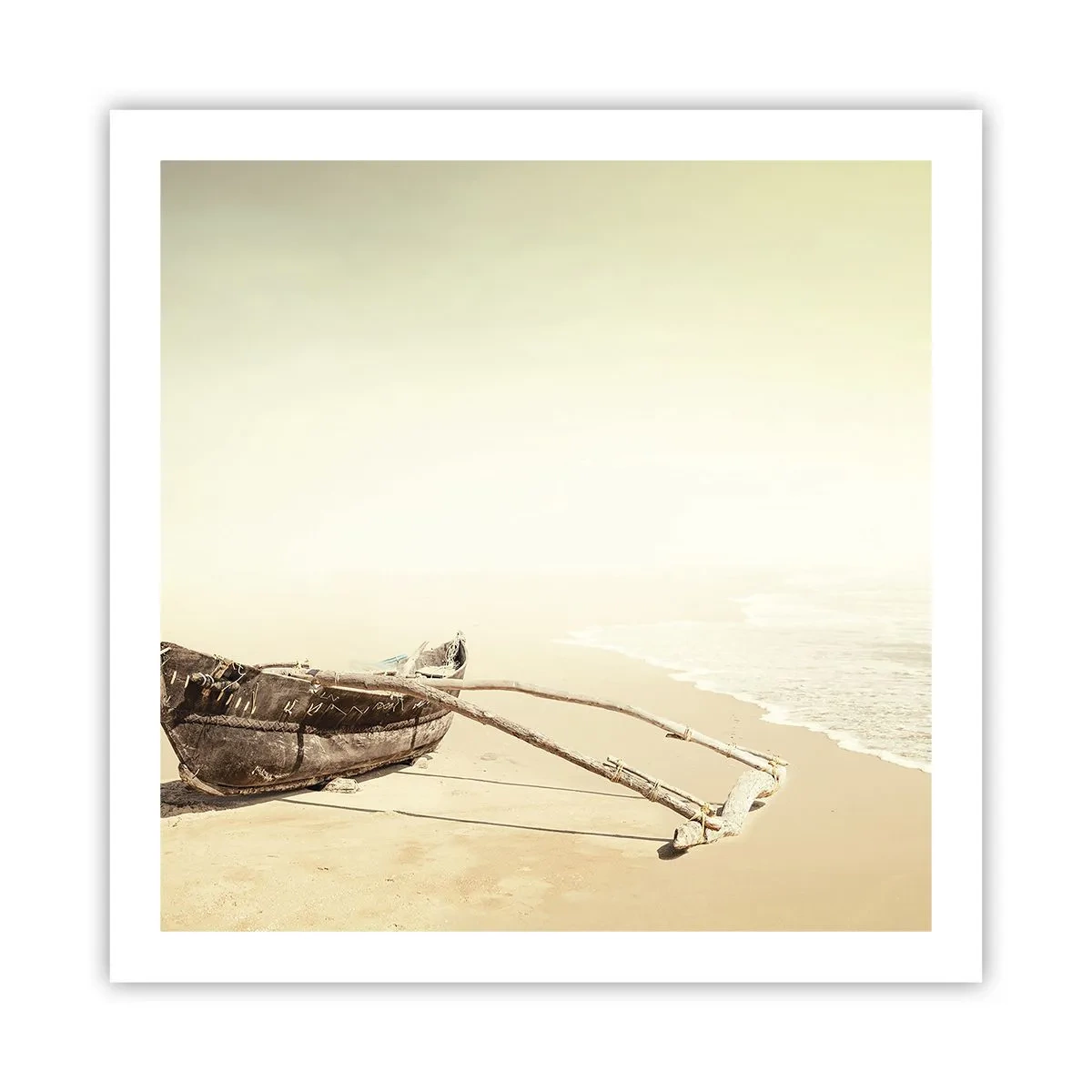 Poster - Erinnerung an die Südsee - 60x60 cm