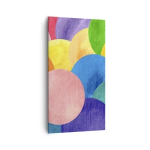 Bild auf Leinwand - Leinwandbild - Die ursprüngliche Fülle des Lebens - 55x100 cm