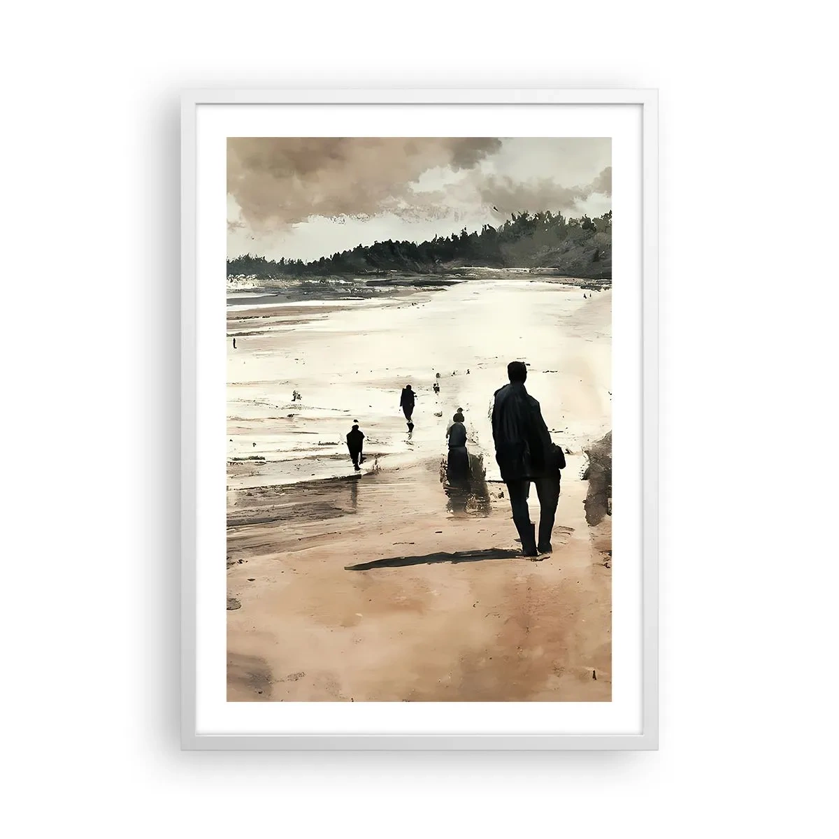 Poster in einem weißen Rahmen - Einberufen - 50x70 cm