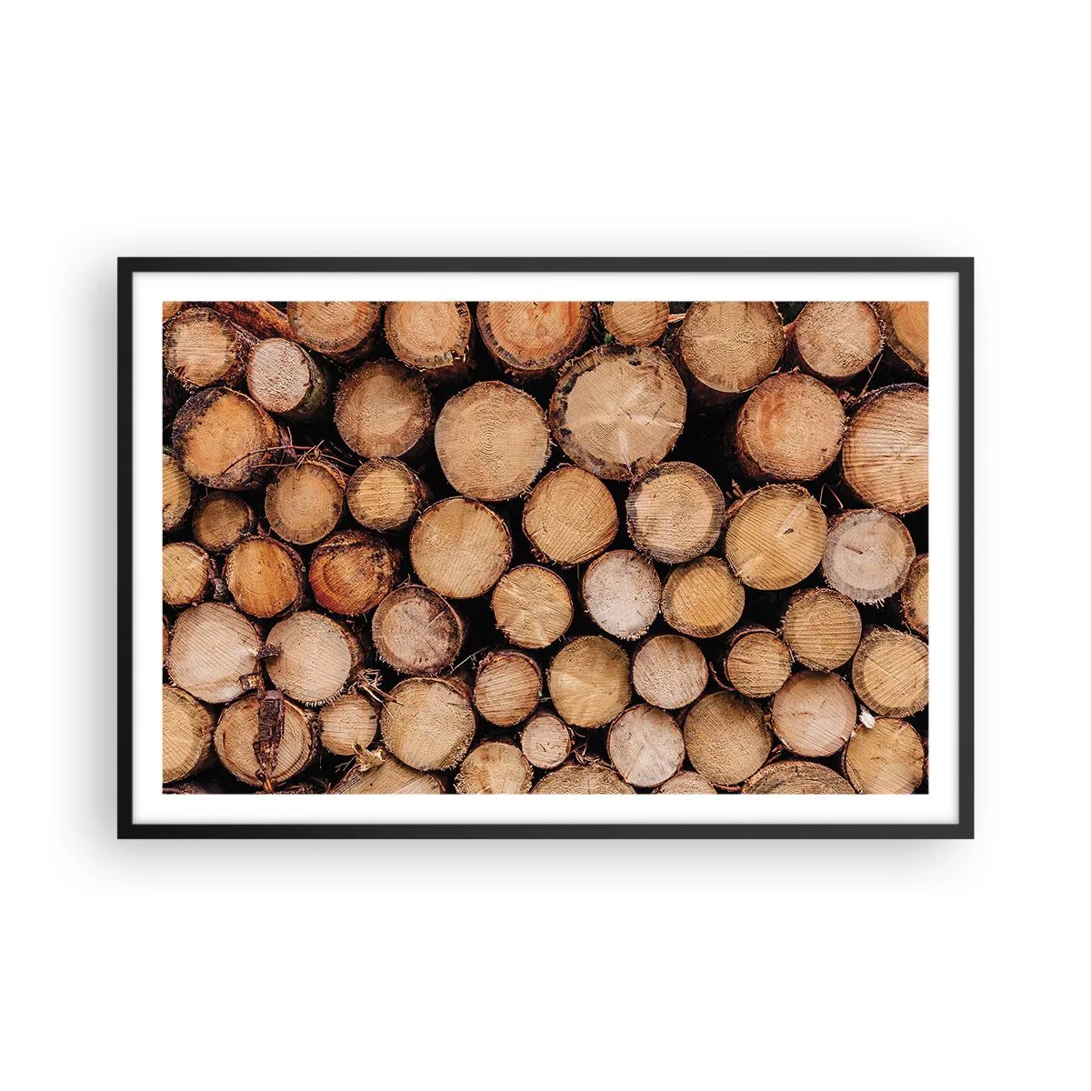 Poster in einem schwarzem Rahmen - Ein neuer Anfang - 91x61 cm