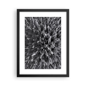 Poster in einem schwarzem Rahmen - Härter kann es nicht werden - 30x40 cm