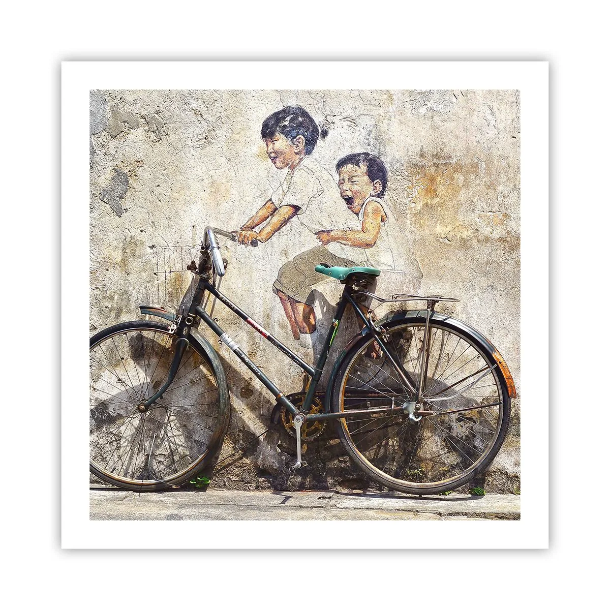 Poster - Richtig oder falsch? - 60x60 cm