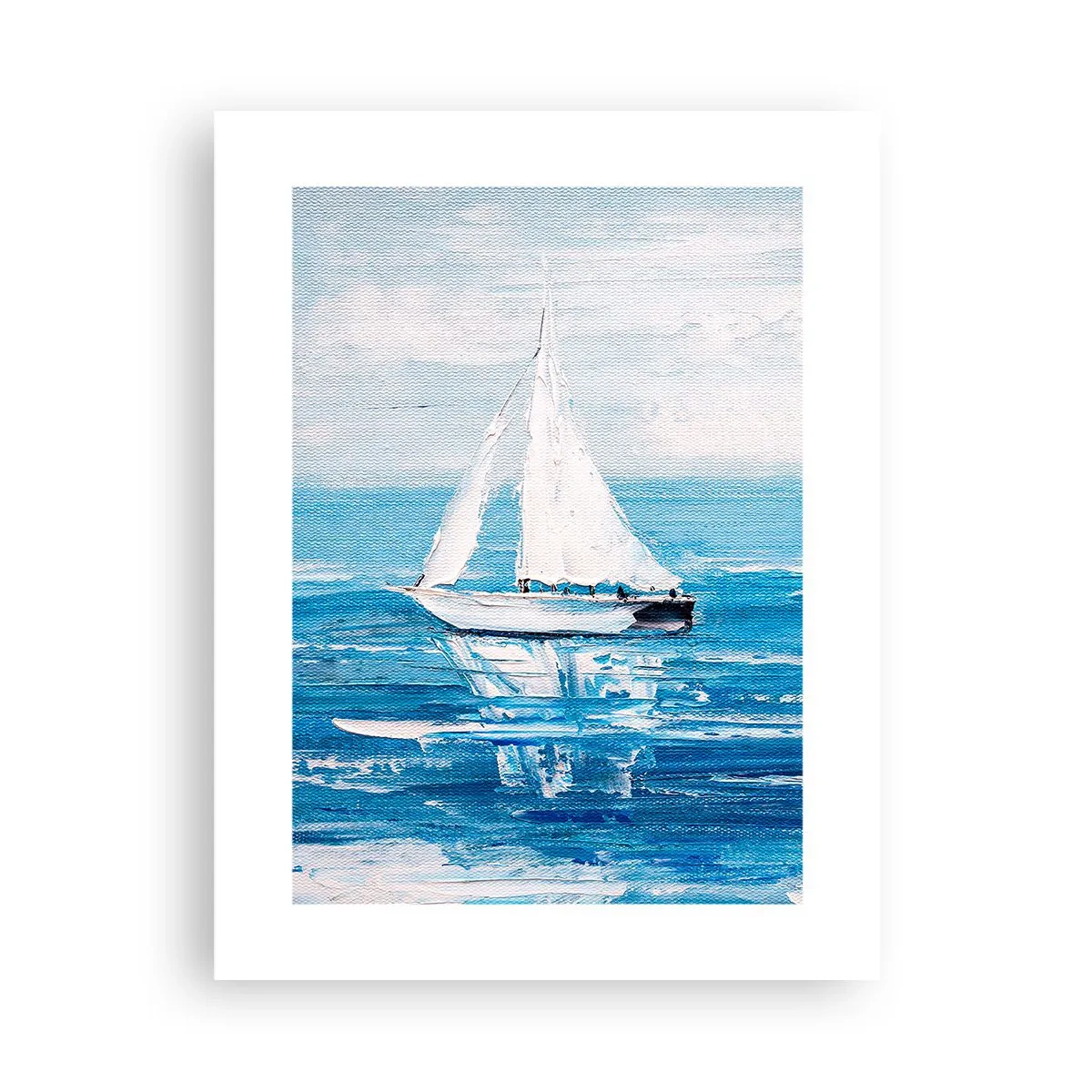 Poster - Mit Freund an der Seite - 30x40 cm