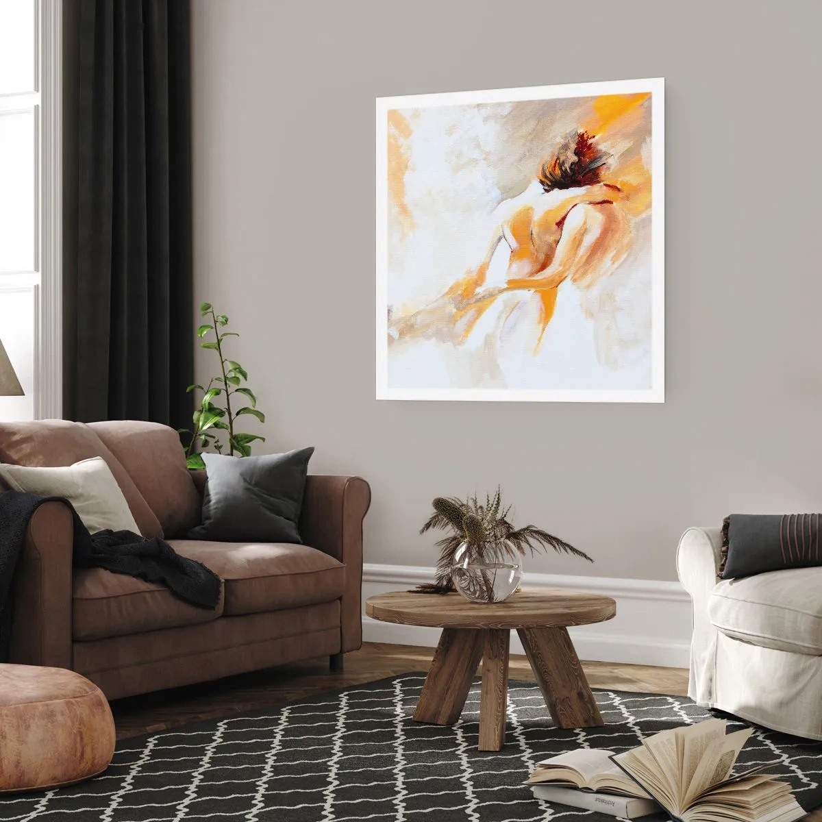 Poster - Am Himmel der Nähe - 40x40 cm