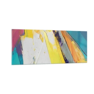 Glasbild - Bild auf glas - Die Anatomie des Lichts - 100x40 cm