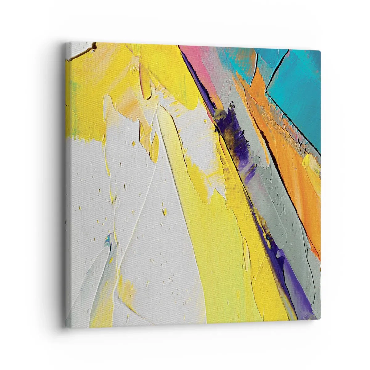 Bild auf Leinwand - Leinwandbild - Die Anatomie des Lichts - 30x30 cm