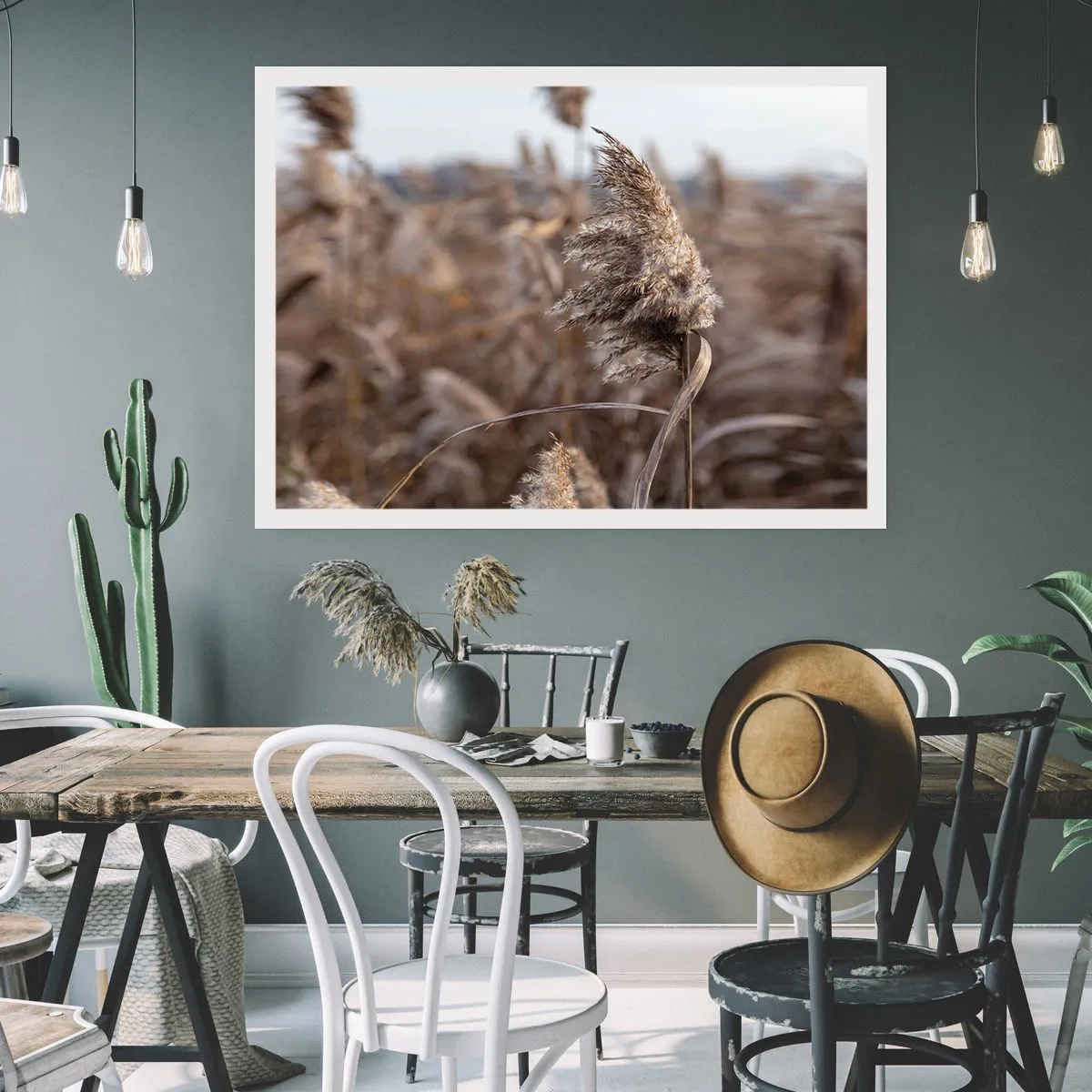 Poster - Zeit, mit dem Wind zu gehen - 70x50 cm